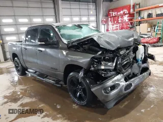 2022 Ram 1500 Big Horn with VIN 1C6RRFFG5NN327726, listed as a IAAI auction lot 41542861 with 26,542 mi miles and . Bid and sale history available at DreamBid. Image 1.