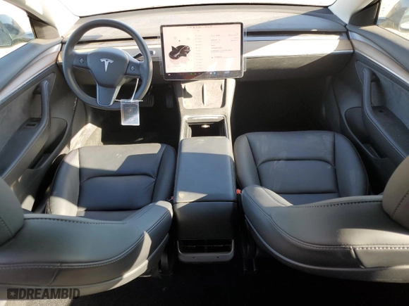 2022 Tesla Model 3 Long Range with VIN 5YJ3E1EB6NF237339, listed as a Copart auction lot 89144715 with 39,138 mi miles and Non Repairable. Bid and sale history available at carsss.com. Image 8.