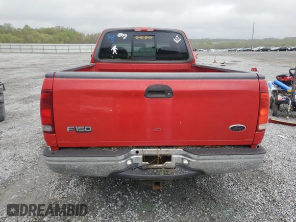 2000 Ford F-150 XL with VIN 1FTRX17W7YNA34762, listed as a Copart auction lot 51190685 with 0 mi miles and Salvage Title. Bid and sale history available at carsss.com. Image 6.