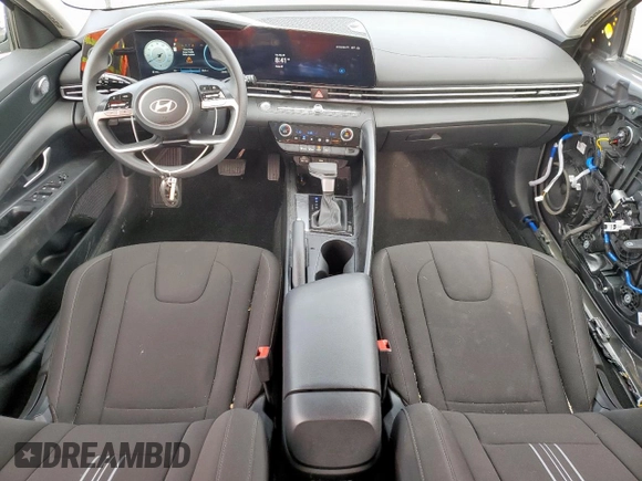 2024 Hyundai Elantra SEL with VIN KMHLM4DG5RU693830, listed as a Copart auction lot 56229385 with 23,682 mi miles and Salvage title. Bid and sale history available at DreamBid. Image 8.