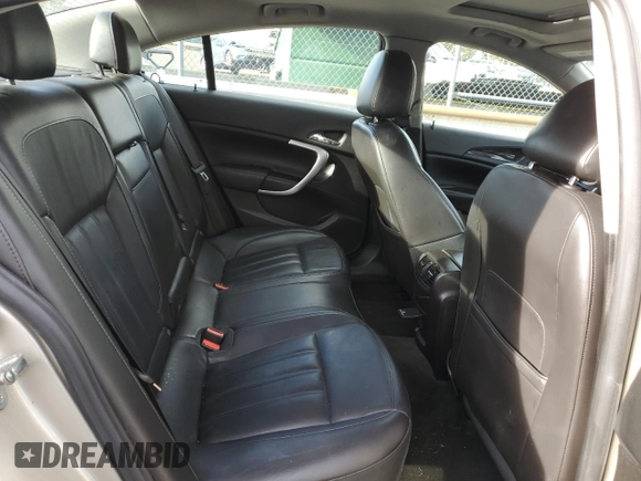 2014 Buick Regal Premium I with VIN 2G4GN5EX3E9247881, listed as a Copart auction lot 85593984 with 121,848 mi miles and Salvage Title. Bid and sale history available at DreamBid. Image 11.
