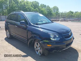 2015 Chevrolet Captiva Sport LT with VIN 3GNAL3EK8FS517269, listed as a IAAI auction lot 42122748 with 123,229 mi miles. Bid and sale history available at carsss.com. Image 1.