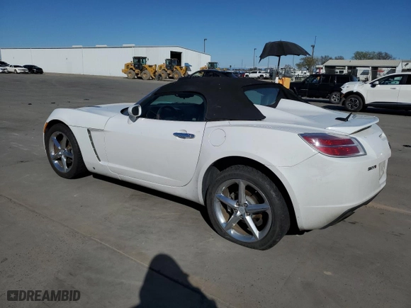2007 Saturn Sky Red Line with VIN 1G8MG35X27Y141369, listed as a Copart auction lot 48509535 with 131,024 mi miles and Clean Title. Bid and sale history available at carsss.com. Image 2.