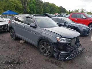 2020 Volkswagen Atlas SE with VIN 1V26E2CAXLC227693, listed as a IAAI auction lot 42333836 with 40,459 mi miles and . Bid and sale history available at DreamBid. Image 1.