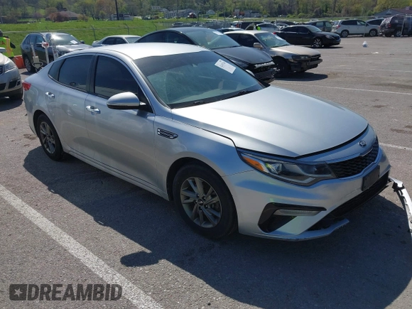 2019 Kia Optima LX with VIN 5XXGT4L39KG323046, listed as a IAAI auction lot 42035766 with 164,643 mi miles and . Bid and sale history available at DreamBid. Image 1.