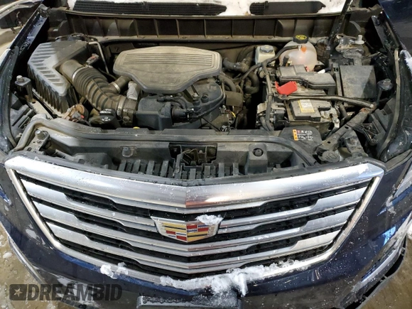 2017 Cadillac XT5 Luxury AWD with VIN 1GYKNDRSXHZ183169, listed as a Copart auction lot 45629905 with 61,903 mi miles and Salvage Title. Bid and sale history available at carsss.com. Image 12.
