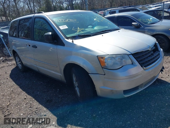 2008 Chrysler Town & Country LX with VIN 2A8HR44H38R761891, listed as a IAAI auction lot 41942405 with Not Provided miles and . Bid and sale history available at carsss.com. Image 1.