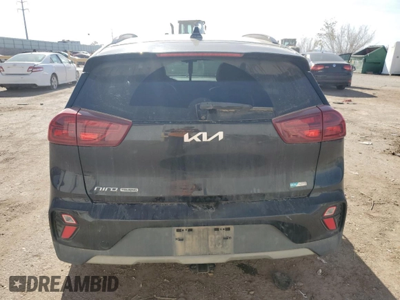 2022 Kia Niro Touring SE with VIN KNDCC3LC9N5532434, listed as a Copart auction lot 82159014 with 37,923 mi miles and Salvage Title. Bid and sale history available at carsss.com. Image 6.