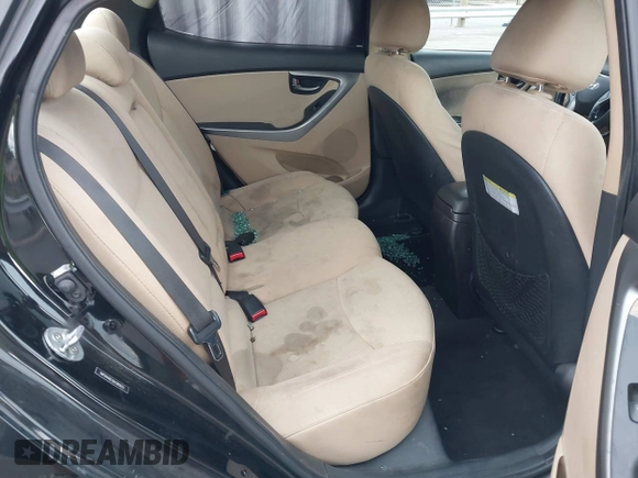 2013 Hyundai Elantra GLS z VIN 5NPDH4AE1DH385623, wystawiony jako IAAI lot #42267626 z przebiegiem 328 724 mil mil oraz . Historia ofert i sprzedaży dostępna na DreamBid. Obrazek 8.