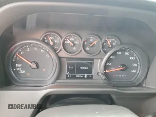 2022 Chevrolet Silverado 1500 Custom with VIN 3GCPABEK1NG596837, listed as a Copart auction lot 55095305 with 32,919 mi miles and Salvage Title. Bid and sale history available at DreamBid. Image 9.