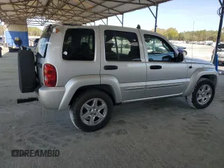 2004 Jeep Liberty Limited with VIN 1J4GK58K24W174385, listed as a Copart auction lot 50972925 with 72,111 mi miles and Salvage title. Bid and sale history available at DreamBid. Image 3.