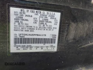 1993 Ford Ranger STX with VIN 1FTCR14U5PPB61175, listed as a IAAI auction lot 42057911 with Not provided miles and . Bid and sale history available at DreamBid. Image 9.