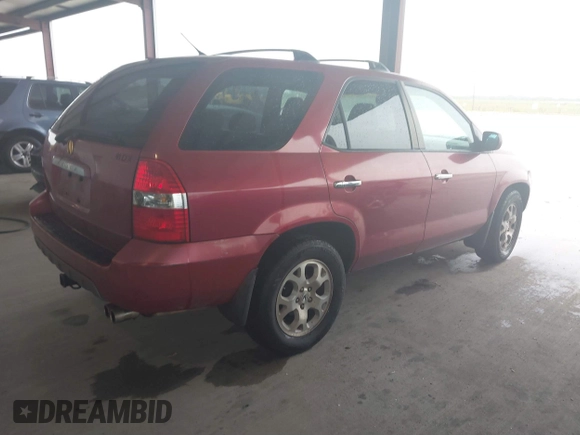 2002 Acura MDX Touring Pkg with VIN 2HNYD18612H545168, listed as a IAAI auction lot 41899989 with 250,118 mi miles. Bid and sale history available at carsss.com. Image 4.