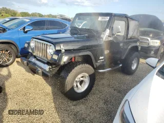 2003 Jeep Wrangler X with VIN 1J4FA39S73P340698, listed as a Copart auction lot 73888624 with 49,677 mi miles and Salvage Title. Bid and sale history available at carsss.com. Image 1.