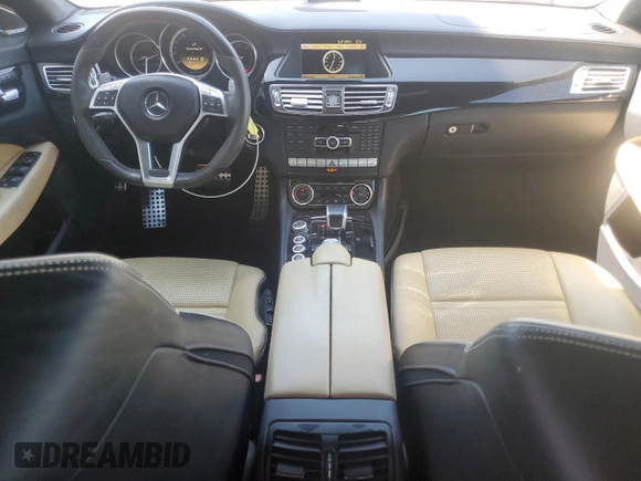 2012 Mercedes-Benz CLS 63 AMG with VIN WDDLJ7EBXCA052110, listed as a Copart auction lot 61843395 with 91,207 mi miles and Salvage title. Bid and sale history available at DreamBid. Image 8.