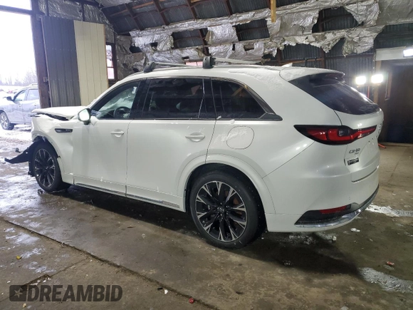 2024 Mazda CX-90 S Premium z VIN JM3KKDHC6R1183914, wystawiony jako Copart lot #88132065 z przebiegiem Nie podano mil oraz Szkoda całkowita • Salvage title. Historia ofert i sprzedaży dostępna na DreamBid. Obrazek 2.