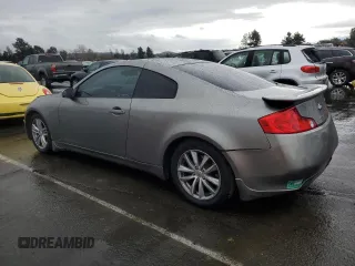 2005 Infiniti G35 Coupe with VIN JNKCV54E15M419345, listed as a Copart auction lot 43798075 with 187,908 mi miles and Salvage Title. Bid and sale history available at carsss.com. Image 2.