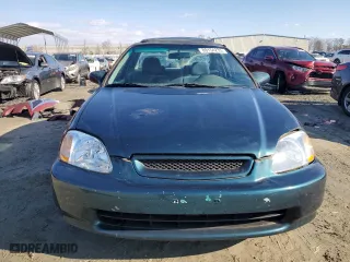 1998 Honda Civic EX with VIN 1HGEJ8249WL133446, listed as a Copart auction lot 89154235 with 248,549 mi miles and Salvage Title. Bid and sale history available at carsss.com. Image 5.