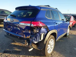 2024 Toyota Corolla Cross LE with VIN 7MUBAABG4RV092431, listed as a IAAI auction lot 41012071 with 4,641 mi miles and . Bid and sale history available at DreamBid. Image 4.