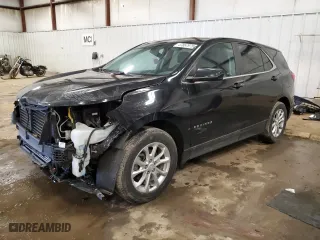 2021 Chevrolet Equinox LT with VIN 2GNAXKEV6M6144768, listed as a Copart auction lot 47867975 with 129,344 mi miles and Salvage Title. Bid and sale history available at carsss.com. Image 1.
