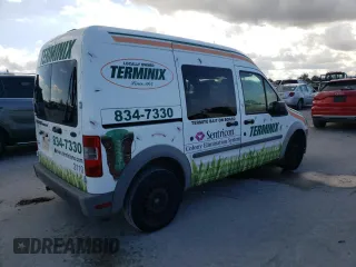 2013 Ford Transit Connect XL with VIN NM0LS6AN3DT148942, listed as a Copart auction lot 84146954 with 0 mi miles and Clean Title. Bid and sale history available at carsss.com. Image 3.