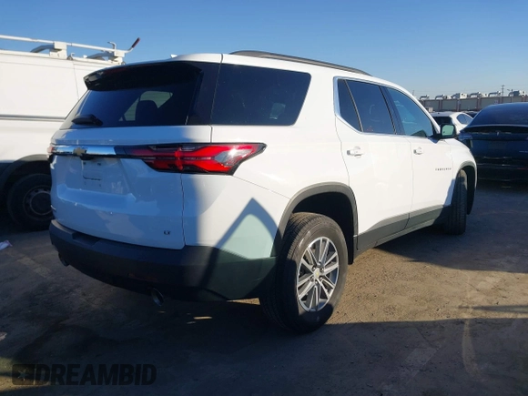 2023 Chevrolet Traverse LT Cloth with VIN 1GNERGKW4PJ235325, listed as a IAAI auction lot 41410261 with 19,918 mi miles. Bid and sale history available at carsss.com. Image 4.