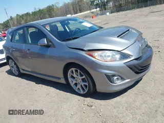 2012 Mazda 3 Mazdaspeed3 Touring with VIN JM1BL1L37C1503518, listed as a IAAI auction lot 41894666 with 147,041 mi miles and . Bid and sale history available at DreamBid. Image 1.