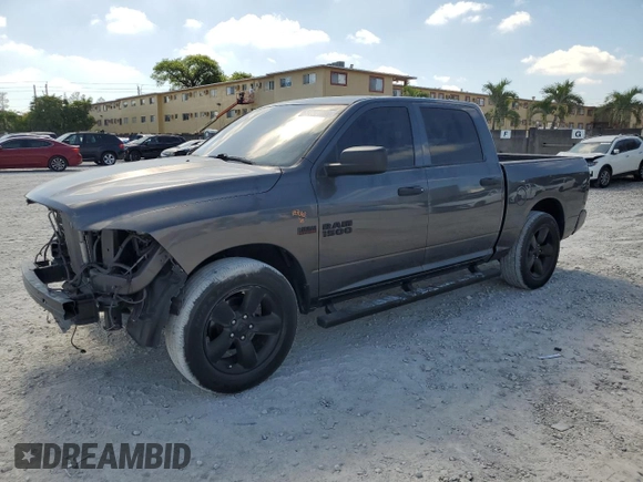 2018 Ram 1500 Express z VIN 1C6RR6KT6JS350124, wystawiony jako Copart lot #52628085 z przebiegiem 78 383 mil mil oraz Szkoda całkowita • Salvage title. Historia ofert i sprzedaży dostępna na DreamBid. Obrazek 1.