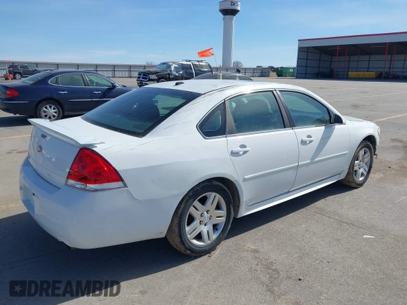 2012 Chevrolet Impala LT Fleet with VIN 2G1WG5E34C1318193, listed as a IAAI auction lot 41761474 with 140,000 mi miles and . Bid and sale history available at DreamBid. Image 4.