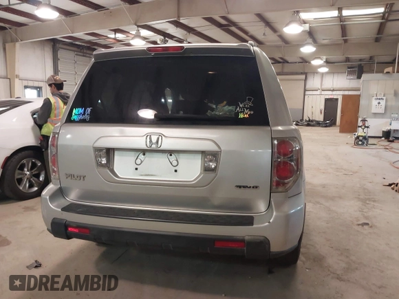 2006 Honda Pilot EX with VIN 2HKYF18416H534697, listed as a IAAI auction lot 41715642 with 224,093 mi miles and . Bid and sale history available at DreamBid. Image 15.