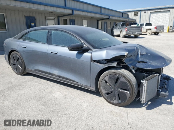 2024 Lucid Air Touring z VIN 50EA1TEA0RA002936, wystawiony jako Copart lot #50941055 z przebiegiem 8934 mil mil oraz Szkody całkowita. Historia ofert i sprzedaży dostępna na DreamBid. Obrazek 4.