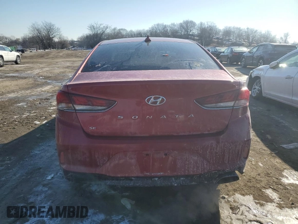 2019 Hyundai Sonata SE with VIN 5NPE24AFXKH798412, listed as a Copart auction lot 87869325 with 69,381 mi miles and Salvage Title. Bid and sale history available at DreamBid. Image 6.
