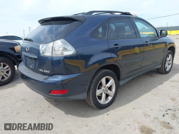 2005 Lexus RX 330 with VIN JTJHA31U050089558, listed as a IAAI auction lot 41841539 with 191,096 mi miles and . Bid and sale history available at carsss.com. Image 4.