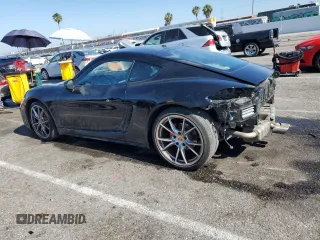 2018 Porsche 718 Cayman S z VIN WP0AB2A81JK278930, wystawiony jako Copart lot #56556163 z przebiegiem 27 569 mil mil oraz . Historia ofert i sprzedaży dostępna na DreamBid. Obrazek 2.