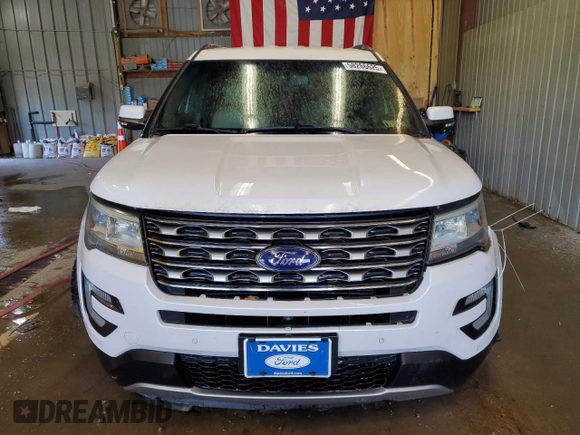 2016 Ford Explorer Limited z VIN 1FM5K8FH0GGC31053, wystawiony jako Copart lot #58266625 z przebiegiem 70 227 mil mil oraz Szkoda całkowita • Salvage title. Historia ofert i sprzedaży dostępna na DreamBid. Obrazek 5.