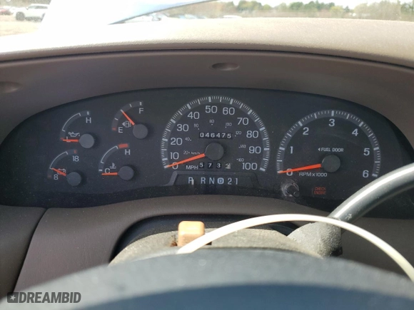 1998 Ford F-150 Standard with VIN 1FTRF18LXWNA60664, listed as a Copart auction lot 52234065 with 46,475 mi miles and Clean Title. Bid and sale history available at carsss.com. Image 9.