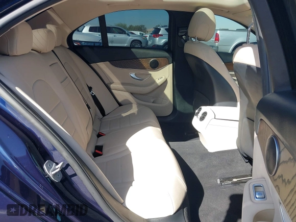 2018 Mercedes-Benz C 300 with VIN WDDWF4JBXJR415992, listed as a IAAI auction lot 41681884 with 49,695 mi miles and . Bid and sale history available at DreamBid. Image 8.