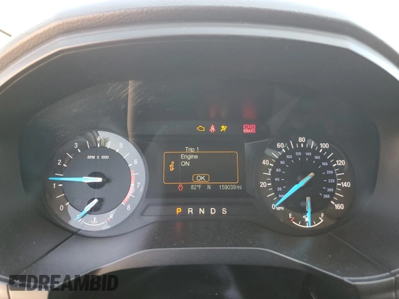 2018 Ford Edge SE with VIN 2FMPK4G96JBB96025, listed as a Copart auction lot 57452345 with 159,039 mi miles and Salvage title. Bid and sale history available at DreamBid. Image 9.