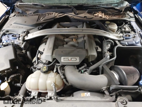 2017 Ford Mustang GT Premium with VIN 1FATP8FF7H5210215, listed as a IAAI auction lot 41911117 with 78,837 mi miles. Bid and sale history available at carsss.com. Image 10.