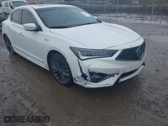 2022 Acura ILX Premium with VIN 19UDE2F82NA005781, listed as a IAAI auction lot 42002849 with 24,795 mi miles and . Bid and sale history available at DreamBid. Image 6.
