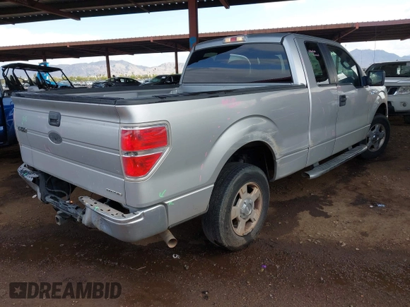 2011 Ford F-150 XL with VIN 1FTEX1CM6BFA50553, listed as a IAAI auction lot 41935449 with 270,793 mi miles. Bid and sale history available at carsss.com. Image 4.
