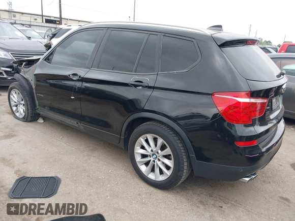 2017 BMW X3 xDrive28i z VIN 5UXWX9C32H0T16557, wystawiony jako IAAI lot #41934755 z przebiegiem 131 559 mil mil oraz . Historia ofert i sprzedaży dostępna na DreamBid. Obrazek 3.