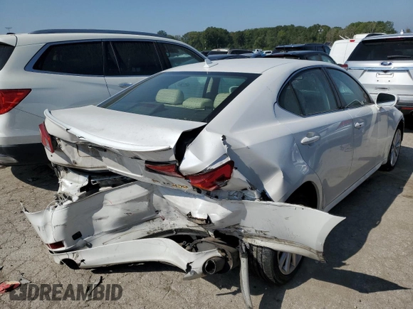 2009 Lexus IS 250 with VIN JTHCK262295033317, listed as a Copart auction lot 52305374 with 173,969 mi miles and Non Repairable. Bid and sale history available at DreamBid. Image 3.