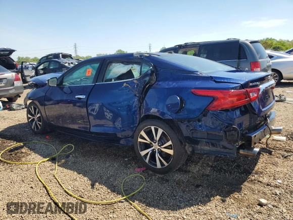 2017 Nissan Maxima SV with VIN 1N4AA6AP5HC370327, listed as a Copart auction lot 58392405 with Not provided miles and Salvage title. Bid and sale history available at DreamBid. Image 2.
