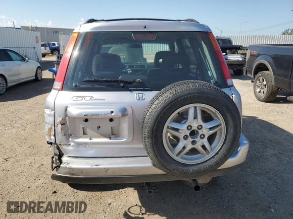 2001 Honda CR-V SE with VIN JHLRD18761C809752, listed as a Copart auction lot 63261514 with 211,018 mi miles and Salvage Title. Bid and sale history available at carsss.com. Image 6.