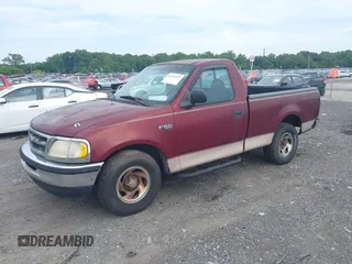 1997 Ford F-150 with VIN 1FTDF1720VNB30982, listed as a IAAI auction lot 42764577 with 296,424 mi miles and . Bid and sale history available at DreamBid. Image 2.