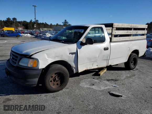 2001 Ford F-150 XL z VIN 1FTZF17241NB28460, wystawiony jako Copart lot #45940015 z przebiegiem Nie podano mil oraz Szkoda całkowita • Salvage title. Historia ofert i sprzedaży dostępna na DreamBid. Obrazek 1.