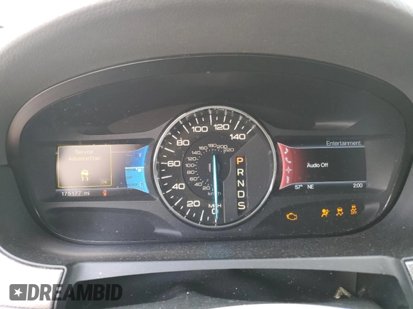 2013 Ford Edge SEL with VIN 2FMDK3JCXDBB93814, listed as a Copart auction lot 46775995 with 175,177 mi miles and Salvage Title. Bid and sale history available at carsss.com. Image 9.