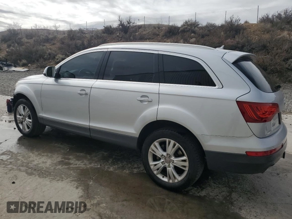 2010 Audi Q7 3.6L Premium Plus with VIN WA1LYAFE7AD007465, listed as a Copart auction lot 45059355 with 162,740 mi miles and Salvage Title. Bid and sale history available at carsss.com. Image 2.