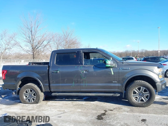 2015 Ford F-150 XLT with VIN 1FTEW1EP9FFC81723, listed as a IAAI auction lot 41258095 with 90,718 mi miles. Bid and sale history available at carsss.com. Image 13.
